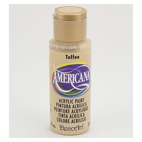 Akrilfesték matt 59ml - Toffee - DecoArt Americana® Acrylics (1 db)