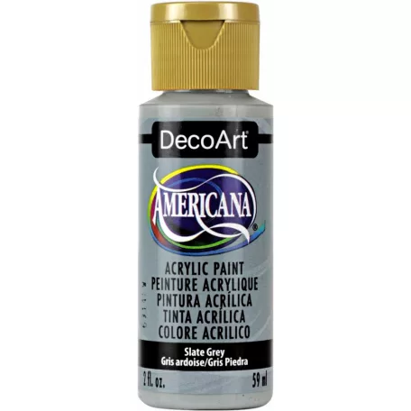 Akrilfesték matt 59ml - Slate Grey - DecoArt Americana® Acrylics (1 db)