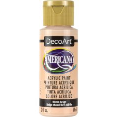   Akrilfesték matt 59ml - Warm Beige - DecoArt Americana® Acrylics (1 db)