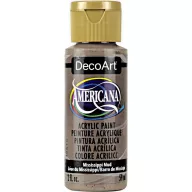   Akrilfesték matt 59ml - Mississippi Mud - DecoArt Americana® Acrylics (1 db)