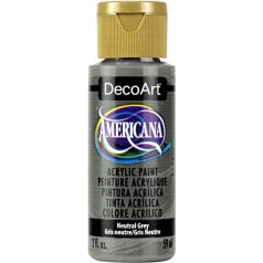   Akrilfesték matt 59ml - Neutral Grey - DecoArt Americana® Acrylics (1 db)