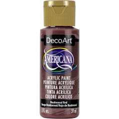   Akrilfesték matt 59ml - Rookwood Red - DecoArt Americana® Acrylics (1 db)