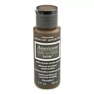   Akrilfesték - selyemfényű 59ml - Coffee Bean - DecoArt Americana® Multi-Surface Satin (1 db)