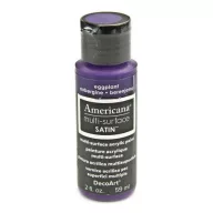   Akrilfesték - selyemfényű 59ml - Eggplant - DecoArt Americana® Multi-Surface Satin (1 db)