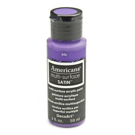 Akrilfesték - selyemfényű 59ml - Iris - DecoArt Americana® Multi-Surface Satin (1 db)