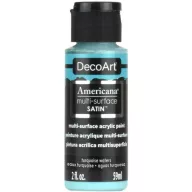   Akrilfesték - selyemfényű 59ml - Turquoise Waters - DecoArt Americana® Multi-Surface Satin (1 db)
