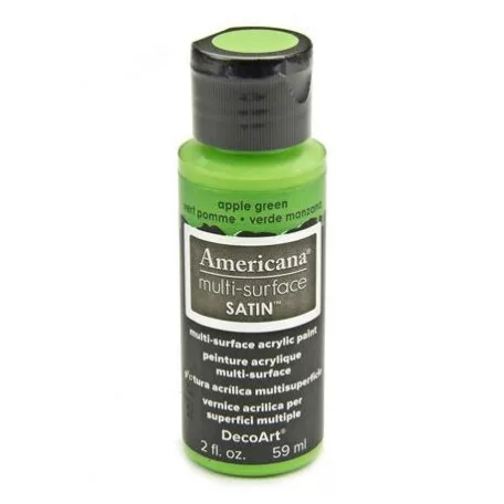 Akrilfesték - selyemfényű 59ml - Leprechaun - DecoArt Americana® Multi-Surface Satin (1 db)