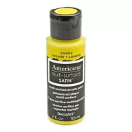   Akrilfesték - selyemfényű 59ml - Canary - DecoArt Americana® Multi-Surface Satin (1 db)