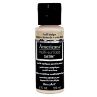   Akrilfesték - selyemfényű 59ml - Buff Beige - DecoArt Americana® Multi-Surface Satin (1 db)
