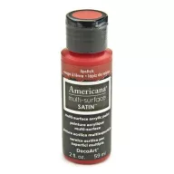   Akrilfesték - selyemfényű 59ml - Lipstick - DecoArt Americana® Multi-Surface Satin (1 db)