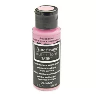   Akrilfesték - selyemfényű 59ml - Pink Cadillac - DecoArt Americana® Multi-Surface Satin (1 db)