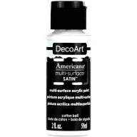   Akrilfesték - selyemfényű 59ml - Cotton Ball - DecoArt Americana® Multi-Surface Satin (1 db)