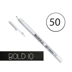   Zselés toll 0.5 mm, Sakura Gelly Roll / Basic 10 white - Fehér (1 db)