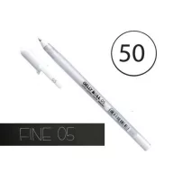   Zselés toll 0.3 mm, Sakura Gelly Roll / Basic 05 white - Fehér (1 db)