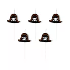 Születésnapi gyertya - Kalóz party (5 db)