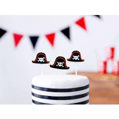 Születésnapi gyertya - Kalóz party (5 db)