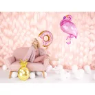 Fólia lufi – Flamingó, rózsaszín, 70×95 cm