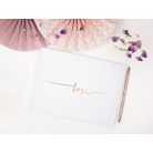 Vendégkönyv Love - rózsaarany