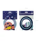 Függő dekoráció Űrhajós party (5 db)