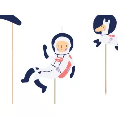 Torta dísz  Űrhajós party (7 db)