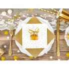 Négyzet alakú dobozok, átlátszó 5x5x5cm (10 db)