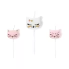 Születésnapi gyertya Cicák (6 db)