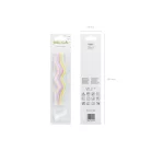 Születésnapi Gyertyák - Spirál formájú vegyes színek (8 db)