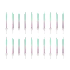 Születésnapi gyertya színátmenetes (20 db)