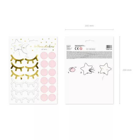 Party Matricák – Little Star (Alvó Minta)