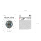 Fólia lufi – Diszkógömb (40 cm)