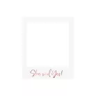 Slefie képkeret – She Said Yes, rózsaarany