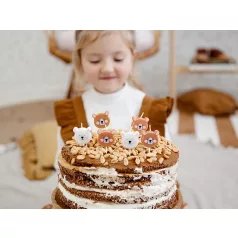 Születésnapi gyertya Mackó (6 db)