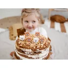 Születésnapi gyertya Mackó (6 db)