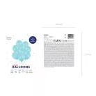 Erős Lufi 27cm világoskék (10 db)