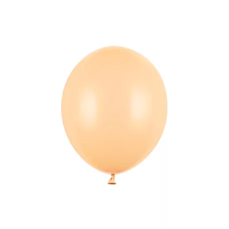 Erős Lufi 30cm - világos barack (50 db)