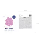 Erős Lufi 30cm - fukszia (10 db)