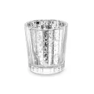 Gyertyatartó 6cm ezüst (1 db)