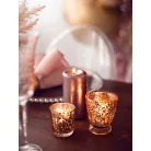 Gyertyatartó 6cm rózsaarany (1 db)