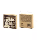 Fa konfetti szívek 2x2cm (50 db)