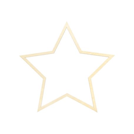 Fa függő díszek – Csillagok (3 db)