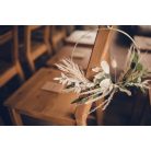 Fém Függő Dekoráció - Karikák (2 db)