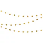 Arany csillagos füzér 3.6m (1 db)