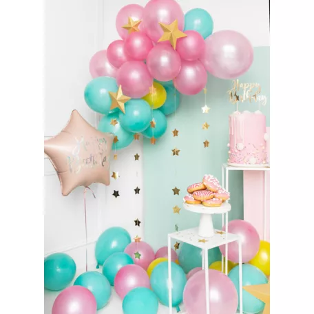 Arany csillagos füzér 3.6m (1 db)