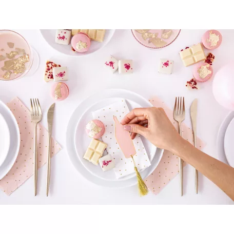 Ültetőkártya pezsgős üveg (6 db)