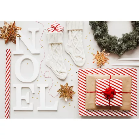 Fa dekoráció betű L (fehér - 16x20cm)