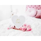 Szív tábla arany betűkkel