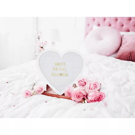 Szív tábla arany betűkkel