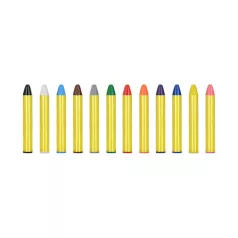 Arcfestő kréta (24 db)