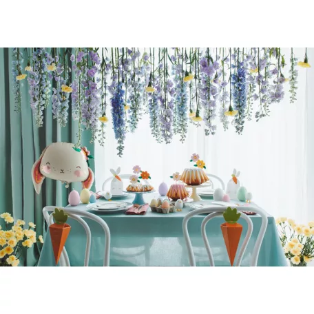 Tojás Alakú Gyertya Világos Lila 10 cm