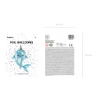 Fólia lufi Narvál 53x87cm